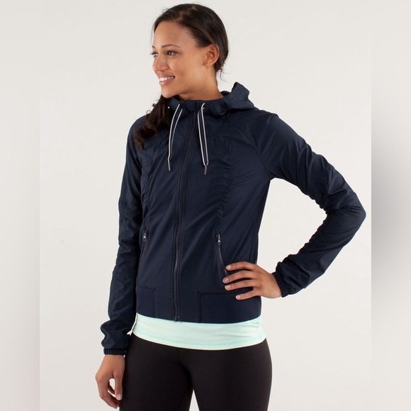 Lululemon Street to Studio Navy Jacket Size 8 - Picture 3 of 15